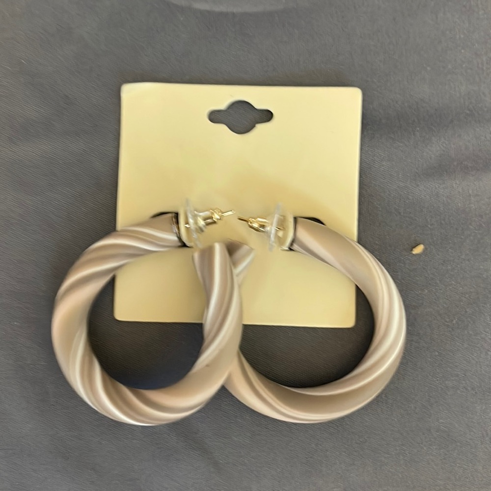 Pierced Hoops